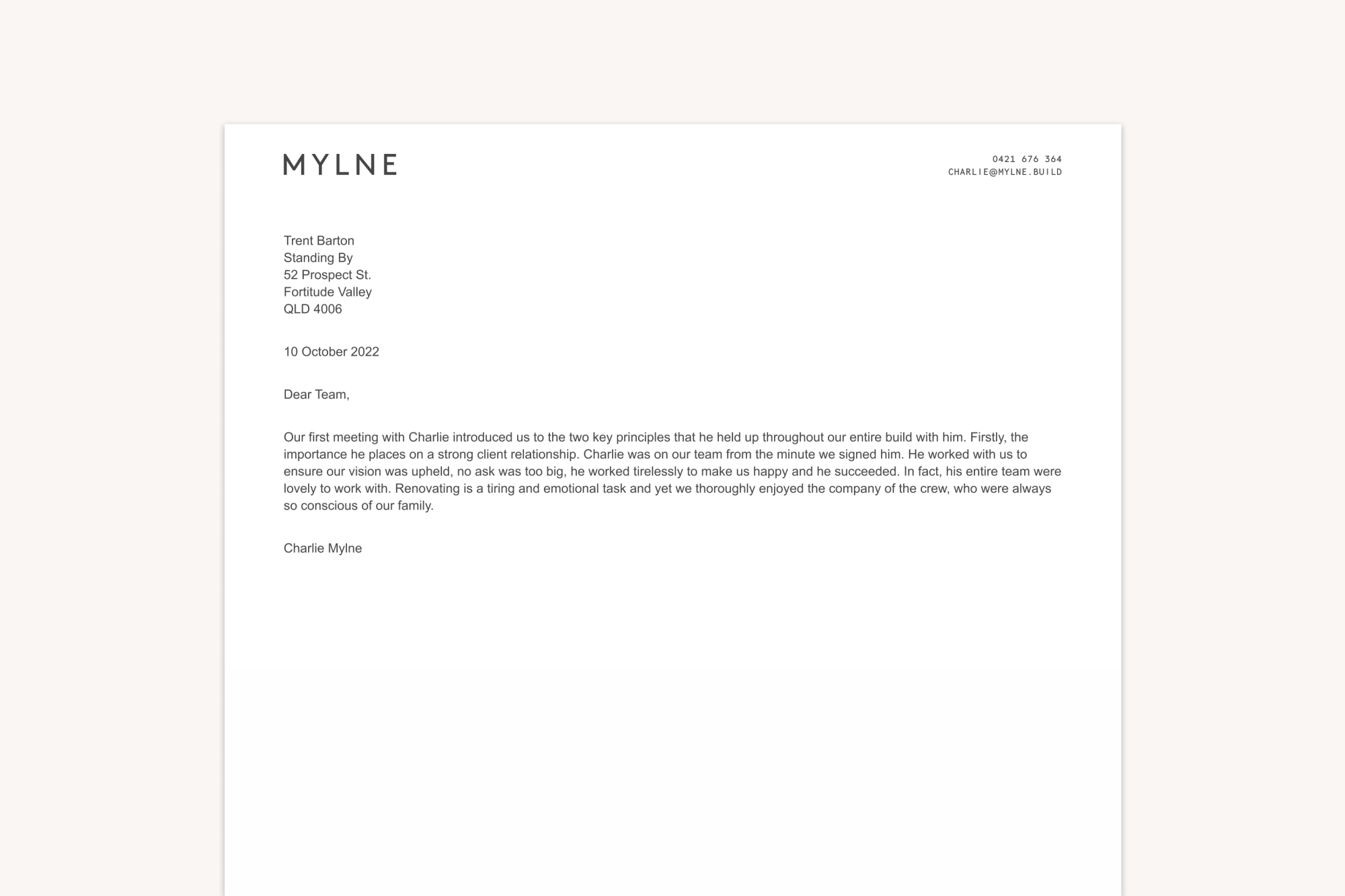 Word-Letter-Template